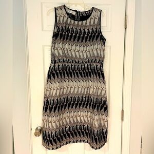 THE FROCK SHOP sleeveless dress with giraffe print - XL